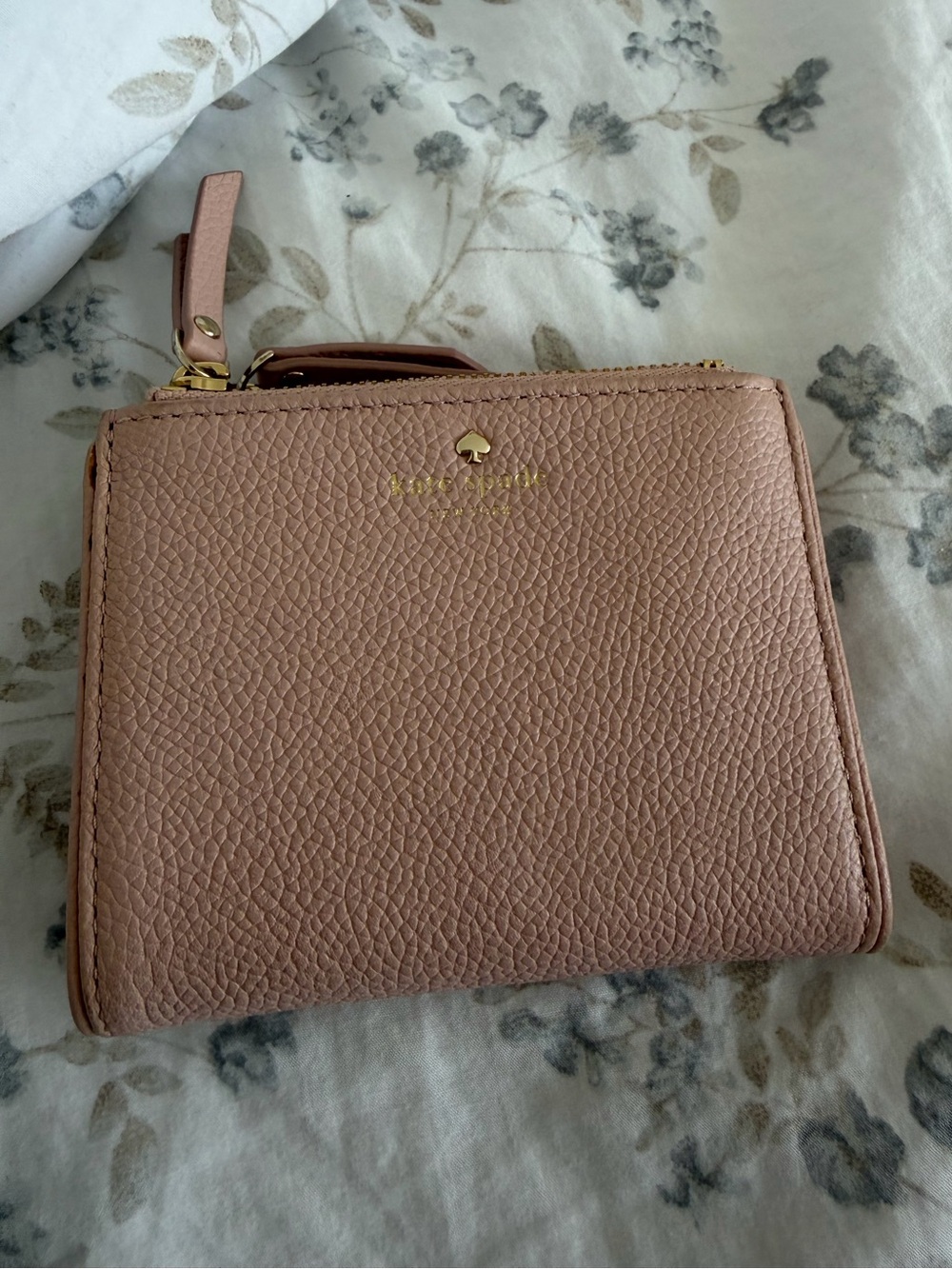 Kate Spade Leather Compact Wallet - Cardholder - Small Wallet | Blush Pink - Picture 3 of 12